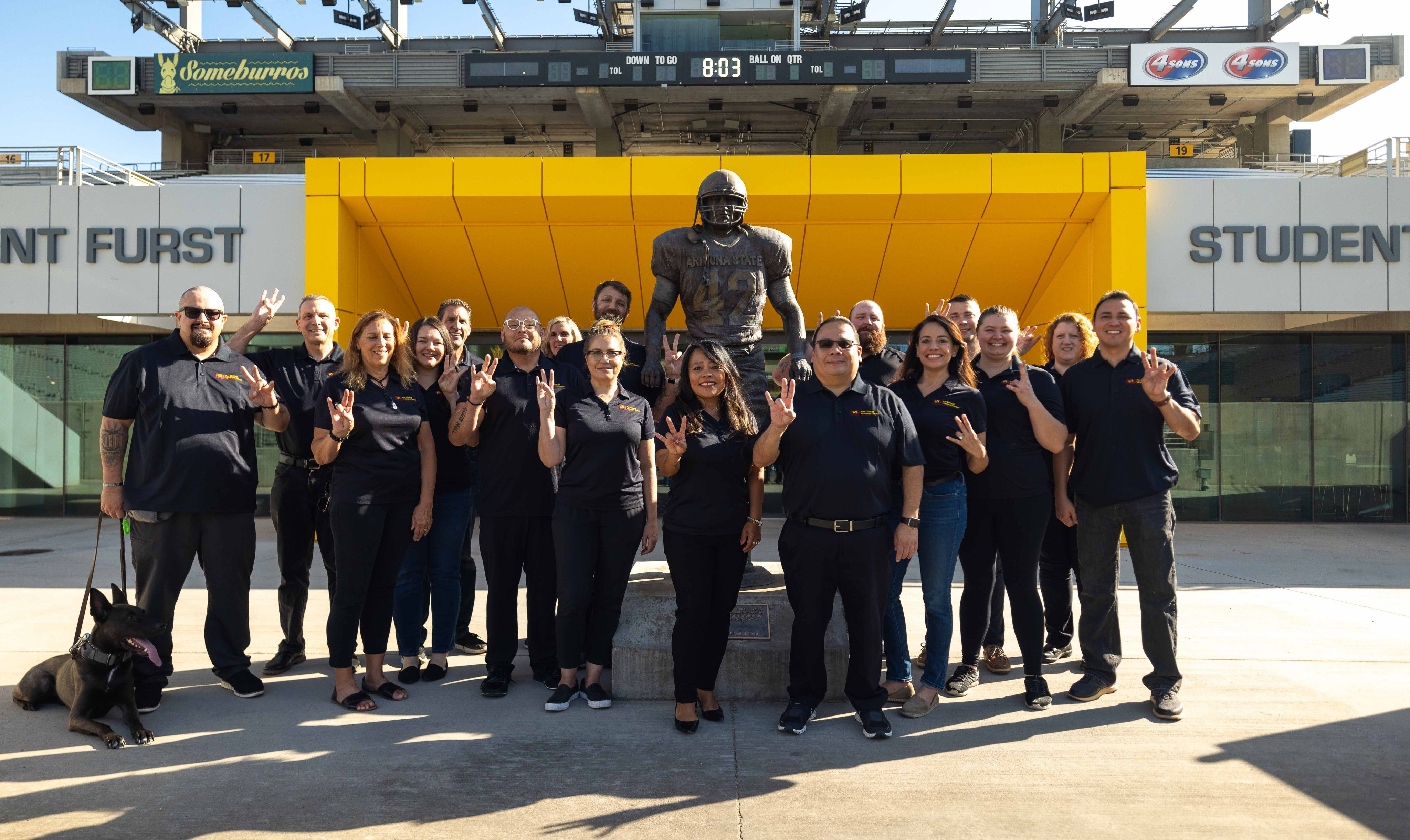 PTVC Team with Forks up