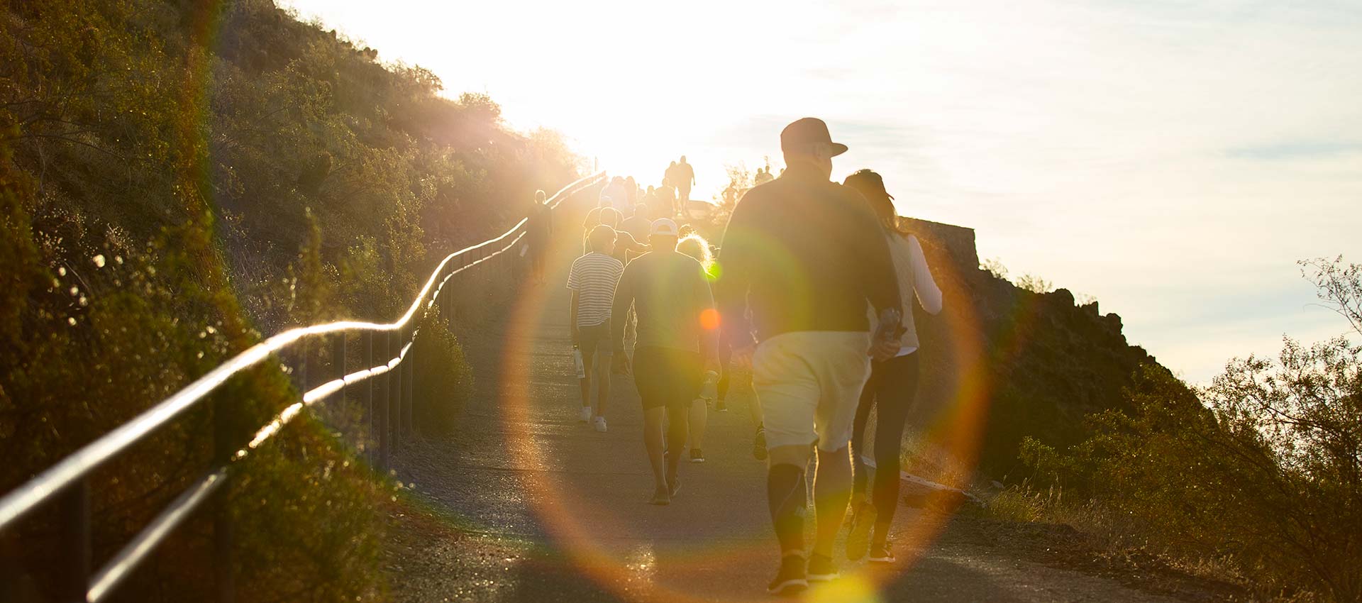 ASu Veterans walking