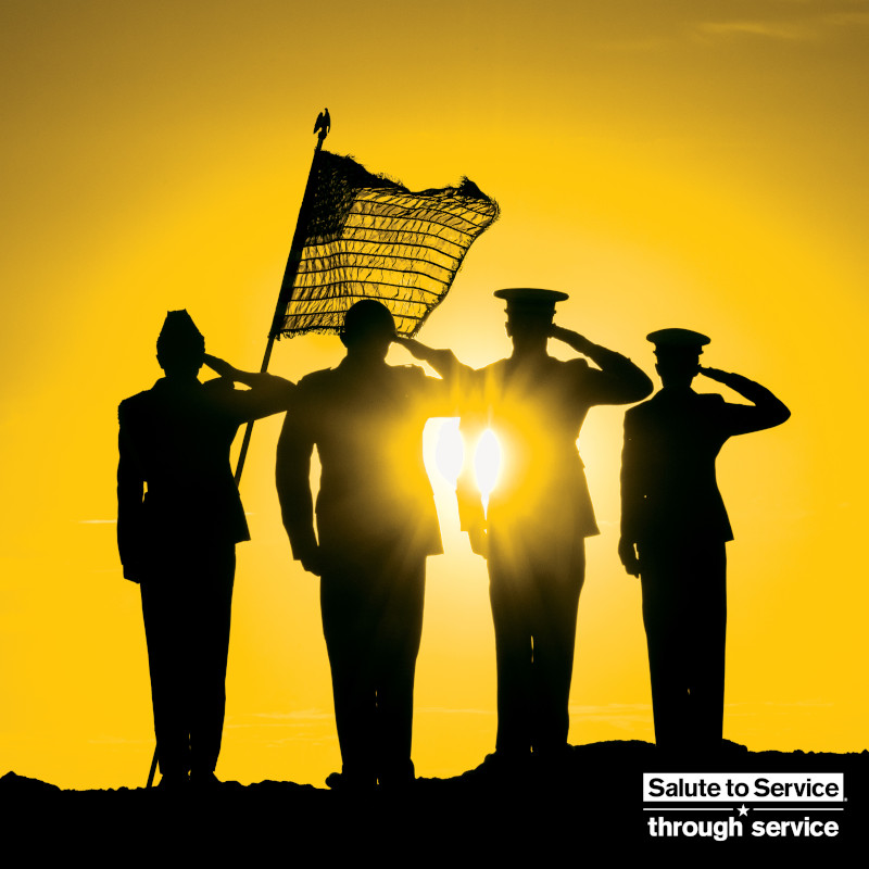 Salute to service